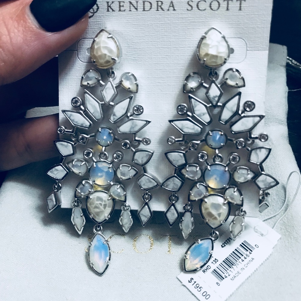 NWT Kendra Scott Aryssa Statement Earrings